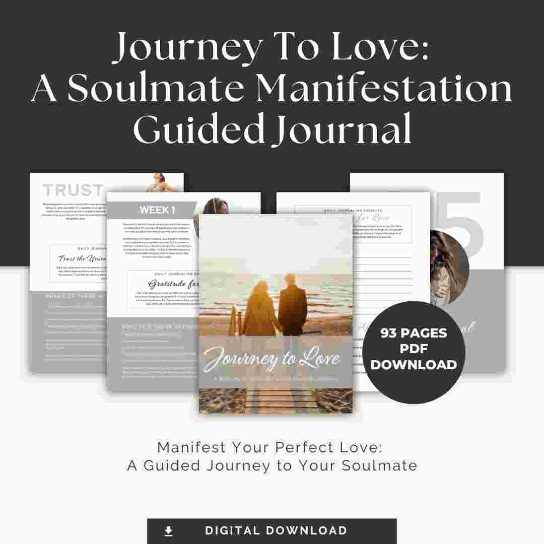 Journey To Love: A Soulmate Manifestation Guided Journal – Sol & Stones